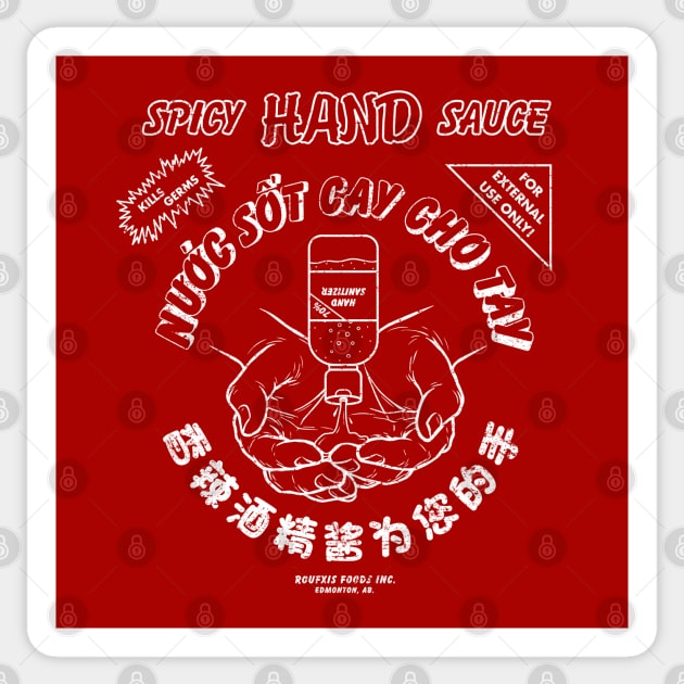 Spicy Hand Sauce (worn) [Rx-TP] Sticker by Roufxis